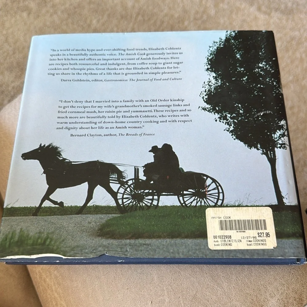 The Amish Cooking - Recipes/Recollections From Amish Family - EUC 2002 Y2K